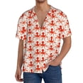 thumbnail image 1 of Fotbe Octopuses1 Camisa Estampada de Manga Corta para Hombre, Casual de Verano, Estilo Playero, Sin Arrugas-XX-Large, 1 of 5