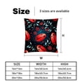thumbnail image 5 of Seven Starred Ladybird Stunning Velvet Throw Pillow Covers with Unique Patterns - Set of 2, 16x16, 18x18, 20x20 Inches for Home Decor and Gifting, 5 of 6