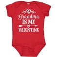 thumbnail image 3 of Inktastic Grandma is My Valentine Boys or Girls Baby Bodysuit, 3 of 5