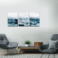 thumbnail image 3 of Abstract Wall Decor For Living Room Canvas Wall Art Decor Bedroom Wall Decorations For Office Minimalist Abstract Wall Paintings Inspiration Wall Pictures Artwork Room Home Decoration 3 Piece Set, 3 of 6