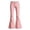 #04-Light Pink, variant on YAYUBA Girls Flare School Uniform Pants Khaki Kids Wide Leg Bell Bottoms Mid Rise Elastic Waist Loose Back To School Casual Pants with Pockets, 5-6 Years