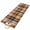 Brown, variant on Orange Blue Checkered Bathroom Rug Washable 2x3 Entryway Rug Non Slip Fall Farmhouse Buffalo Plaid Front Door Mat Low Pile Indoor Doormat Throw Floor Carpet for Kitchen Bedroom Entrance