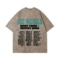 thumbnail image 3 of Joe Nichols Black Tour Washed Cotton Tshirt Casual Short Sleeve Hip Hop Tee Shirt, 3 of 4