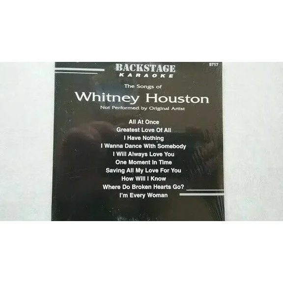 Viva - Karaoke Backstage Cd G Whitney Houston #Bs 5717
