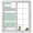 Green, variant on Farm Fruits Window Privacy Film, Watermelon Lemons Peach Blue Grey Striped Static Cling UV Sun Blocking Heat Control Window Tint Day and Night, Non-Adhesive One Way Privacy Cover 17.7''x39.3''