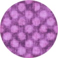 thumbnail image 1 of Ahgly Company Machine Washable Indoor Round Transitional Orchid Purple Area Rugs, 8' Round, 1 of 7
