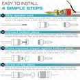 thumbnail image 3 of Mediabridge Banana Plugs - Corrosion-Resistant 24K Gold-Plated Connectors - 4 Pair/8 Banana Plugs (Part# SPC-BP2-4 ), 3 of 4