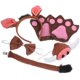 thumbnail image 5 of KAKOWELY juego de accesorios para disfraz de cerdo, diadema con orejas de cerdo, pajarita, cola, nariz y guantes., 5 of 5