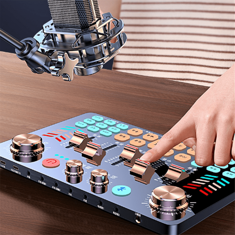 V19 Live Sound Card Professional Recording Singing Dedicated