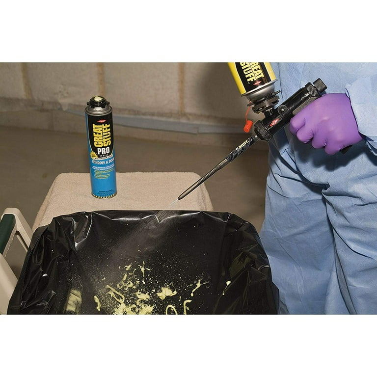 GREAT STUFF Foam Cleaner 12 oz. Spray Gun Indoor/Outdoor Spray Foam  Insulation in the Spray Foam Insulation department at