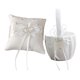 thumbnail image 1 of Billuyoard 2 unids/set almohada de anillo de boda reutilizable moda Bowknot nupcial cesta de flores ornamento fotografía aniversario romántico Kits de decoración para fiestas, 1 of 6