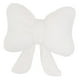 thumbnail image 3 of Cojín decorativo de peluche con lazo, moderno cojín para sofá, asiento suave, decoración del hogar, 41 cm Blanco, 3 of 6