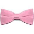 thumbnail image 3 of TieMart Adult Clip-On Bow Tie, Bright Pink, 3 of 6