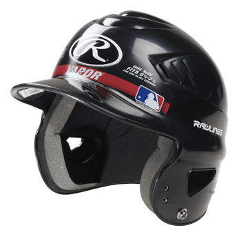 Rawlings 2022 Coolflo Youth Baseball Batting Helmet, Black