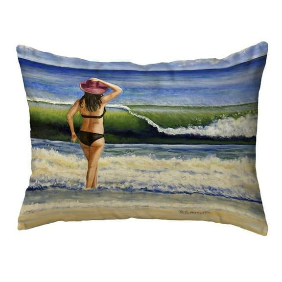 Betsydrake NC1220 Into the Breach Noncorded Pillow - Large