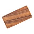thumbnail image 1 of kurtrusly Wooden Large Serving Tray Rectangular Coffee Dinner Food Trays 25x12x1.2cm 1Set, 1 of 6