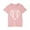 Pink, variant on Zwiiyzr Boys and Girls Christmas Shirts Fashion Cute Heart Printed Casual Short Sleeve Crewneck Cotton Top 3-10 Years Black