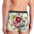 thumbnail image 5 of Disketp Bird Butterfly Rose Men'S Boxer Briefs,Soft And Breathable Cotton Underwear With Comfortflex Waistband, 5 of 9