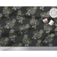 thumbnail image 3 of Soimoi polyester Crepe Fabric Artistic Paisley Print Sewing Fabric Yard 42 Inch Wide, 3 of 3