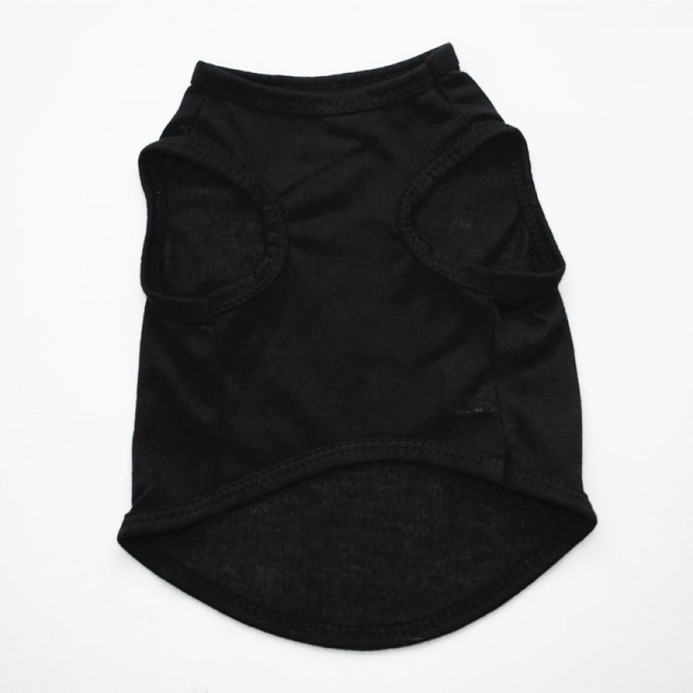 Plain black dog shirt best sale