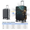 thumbnail image 6 of Daiia Magical Library Butterfly Night Luggage Cover, Thickened Washable Travel Luggage Covers, Elastic Unique Baggage Covers for 18-20 inch Luggage-X-Large, 6 of 9