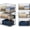 Black, variant on 4-Tier Stackable Closet Organizers and Storage Shelves, Foldable Closet Shelf Organizer