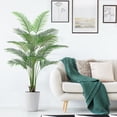 thumbnail image 4 of Yeshouse Palmera Areca Artificial, Palmeras Falsas de 1,80 m en Maceta, Plantas de Palmera Artificiales para la Decoración del Hogar, Oficina, Sala de Estar y Dormitorio, 4 of 7