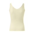 thumbnail image 3 of DuoJiaJ Women's Summer V Neck Knitted Solid Color Tank Top Plus Size Women’s Cotton Tank Tops, 3 of 5