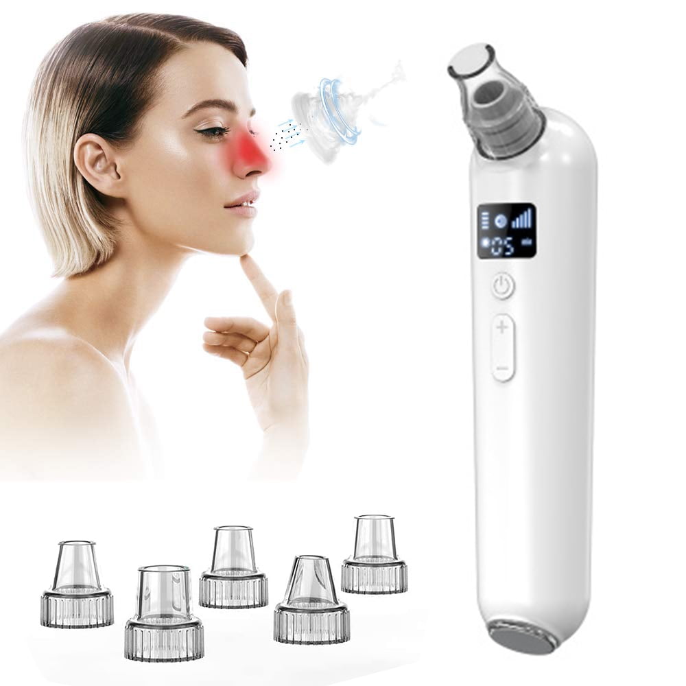 Blackhead Remover Vacuum 5 Replaceable Pores Sucker, USB Port