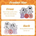 thumbnail image 5 of J.CARP Ghost & Pumpkin Boo Halloween Patches - Cute Embroidered Iron On for Clothes, Hats, Backpacks, Jackets Accessories 50 Pcs, 5 of 6