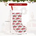 thumbnail image 3 of Cauagu Watercolor Red Truck And Fir Tree for Christmas Stockings,1-Pack Large Xmas Stocking Holiday and Farmhouse Stocking Fit for Christmas Holiday Party Decoration(17.7*11 Inch), 3 of 7