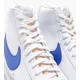 thumbnail image 4 of Nike Blazer Vintage Sneakers White Retro Trainers Blue Logo Men Mid Top Shoes, 4 of 6