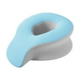 thumbnail image 4 of Bothyi Spa massage pillow face down cushion travel puddles relaxation massage headrest Blue Grey, 4 of 8