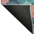 thumbnail image 5 of Addison Rugs Mayfield Premium Machine Washable Transitional Floral Salmon Round Rug, 8' x 8', 5 of 5