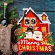 thumbnail image 5 of Calendario navideño para cafetería de fiestas, adornos con lema navideño, Papá Noel, reno, feliz, como se muestra, 5 of 5