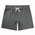 thumbnail image 6 of NIMENJOJA Mens 5.5" lounge Shorts Cotton Athletic Gym Shorts Comfy Pajama with Deep Pockets No Zipper, 6 of 6