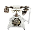 thumbnail image 4 of FETCOI Retro Rotary Phone, Vintage Telephone Retro Phone Old Fashion Telephone Vintage Rotary Dial Phone Desk Phone Antique Design Telephone Landline Phone Home Office Decor Telephone, 4 of 9