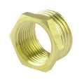 thumbnail image 1 of Unique Bargains Brass 1/2' PT Male to 3/8' PT Female Thread Hex Bushing Pneumatic Quick Coupler, 1 of 1