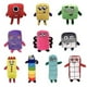 thumbnail image 1 of Cartoon Numberblocks Soft Plush Doll Throw Pillow Stuffed Toys For Baby Early Education, 1 of 2