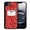 Red Composition Book, variant on WIRESTER Shockproof Soft Rubber Cover Case for Apple iPhone 16e 6.1" 2025, Red Composition Book