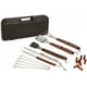 thumbnail image 1 of Set de parrilla Cuisinart CGS-W18 de 18 piezas con mango de madera, 1 of 14