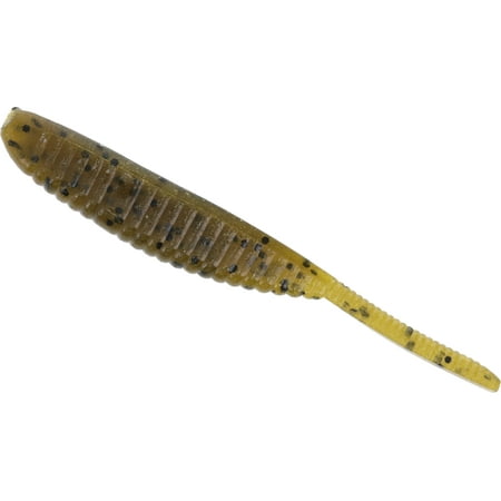 Yamamoto Shad Shape Worm 3 Grn Pumpkin/Blk Flk 10pk