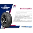 thumbnail image 3 of Kit de 4 Llantas COOPER Endeavor Plus 235/65R18 106H SL, 3 of 6