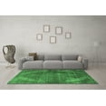 thumbnail image 3 of Ahgly Company Indoor Rectangle Oriental Emerald Green Industrial Area Rugs, 3' x 5', 3 of 4