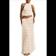 thumbnail image 1 of Conjunto de Dos Piezas de Falda Larga para Mujer, con Cuello Halter, Espalda Descubierta y Falda Larga para Salir en la Playa. Conjunto de Dos Piezas. M, 1 of 7
