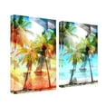 thumbnail image 3 of Ready2HangArt  'Abstract Paradise' 2-piece Gallery-wrapped Canvas Wall Art Set, 3 of 4