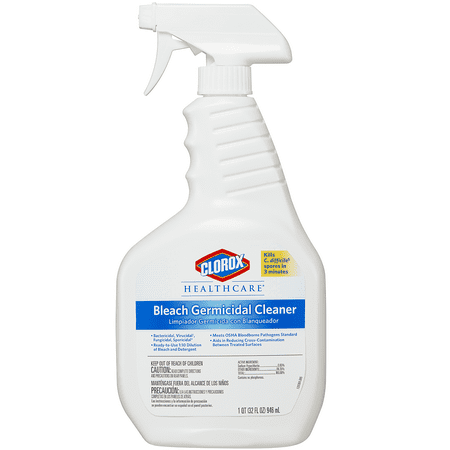Clorox Healthcare Bleach Germicidal Disinfectant 68967 22 Ounces 1 Each, Floral Bleach Scent