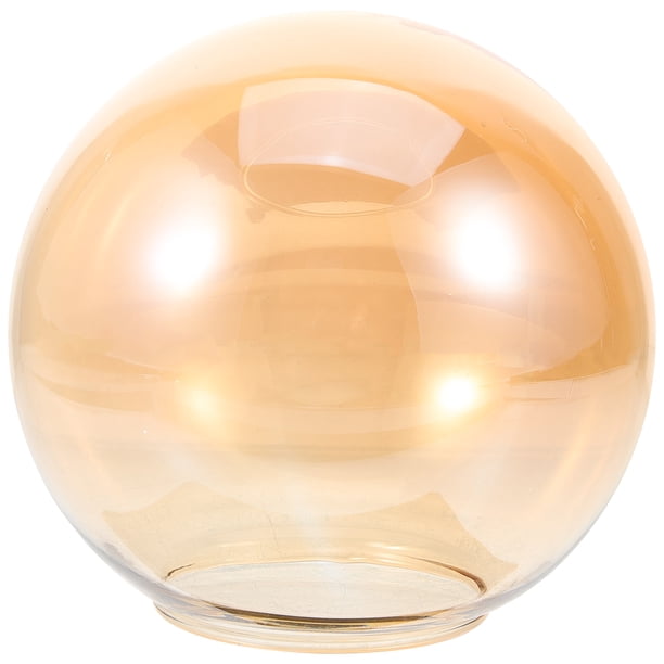 Pantalla de cristal tipo globo para lámpara colgante, repuesto de pantalla decorativa.