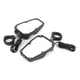 thumbnail image 4 of Espejo retrovisor lateral trasero UTV/ATV de 175 pulgadas/2 pulgadas con luz marco trasero de 3 colores ajustable ANGGREK Otros, 4 of 8