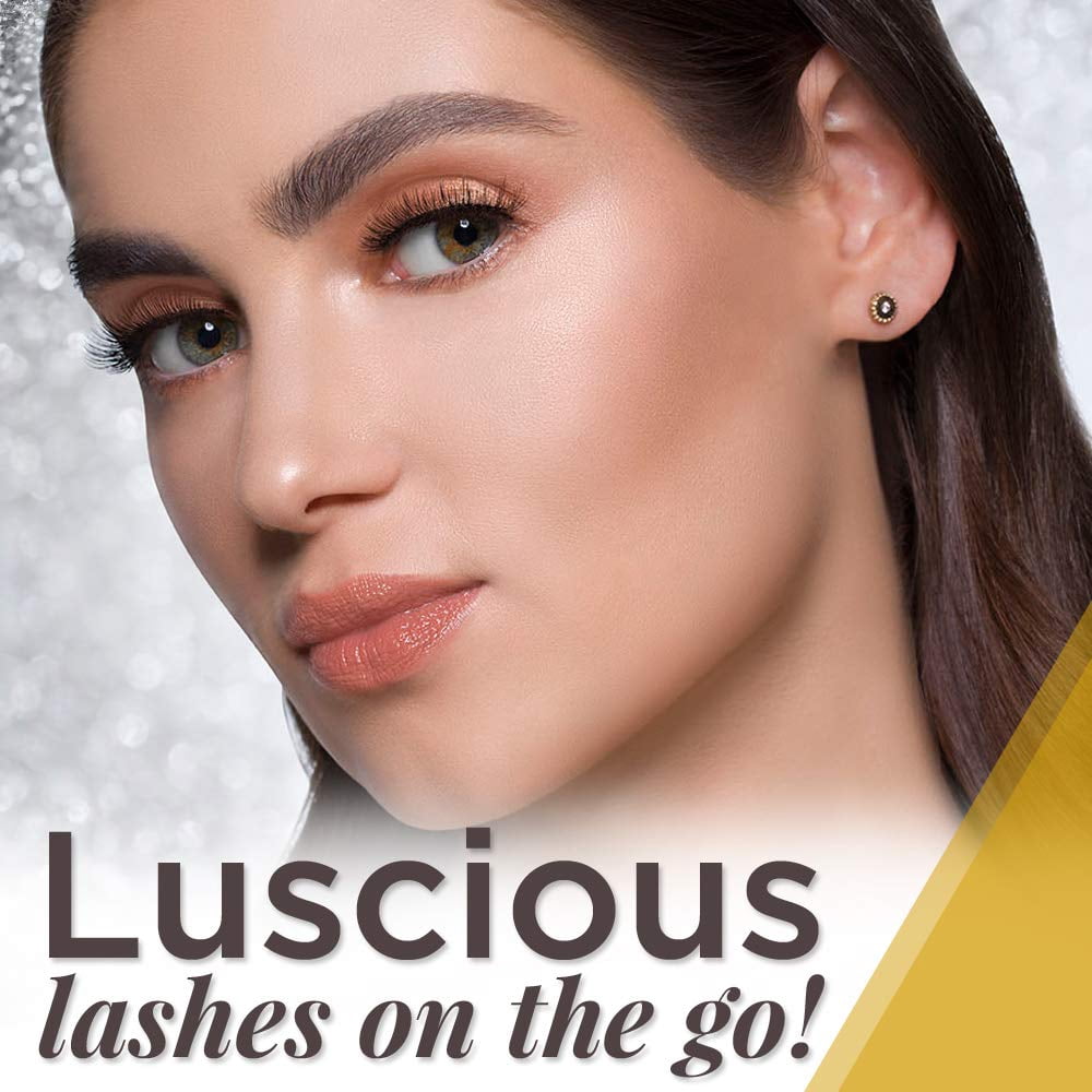 Ardell False Eyelashes Self-Adhesive Faux Mink Lashes Natural Look Strip Lash, Eye Makeup, Reusable - 105S (4 pack) C36